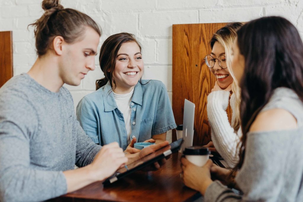 Influencers talking