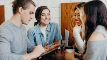 Influencers talking