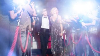 famous people on red carpet