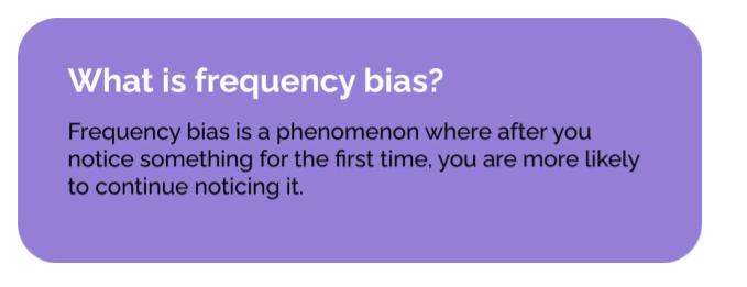 frequency bias