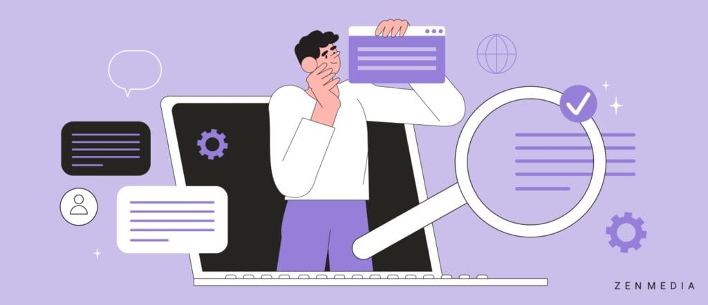 marketer reading content to detect any ai writing