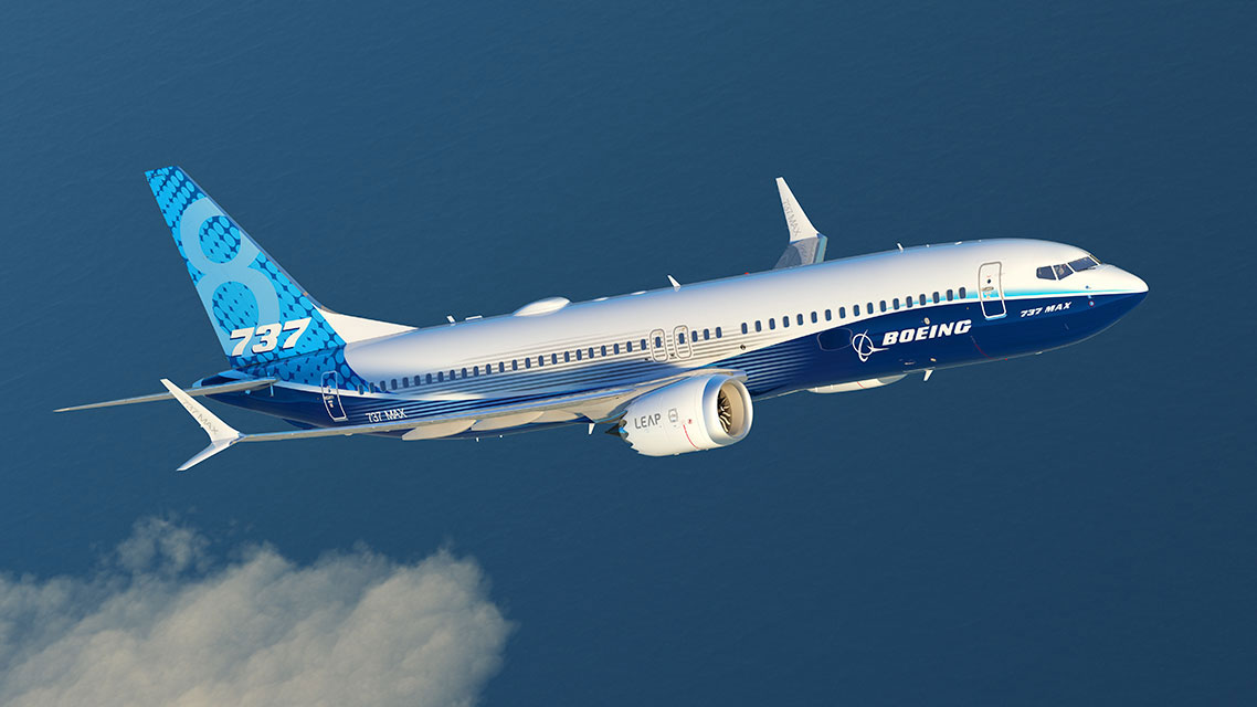 Boeing 737 MAX aircraft grounded during crisis
