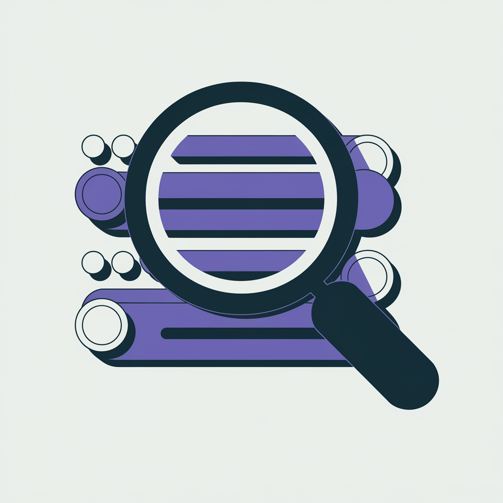 Illustration: a structured data diagram layered over an investment analysis framework, representing digital due diligence for private equity acquisition