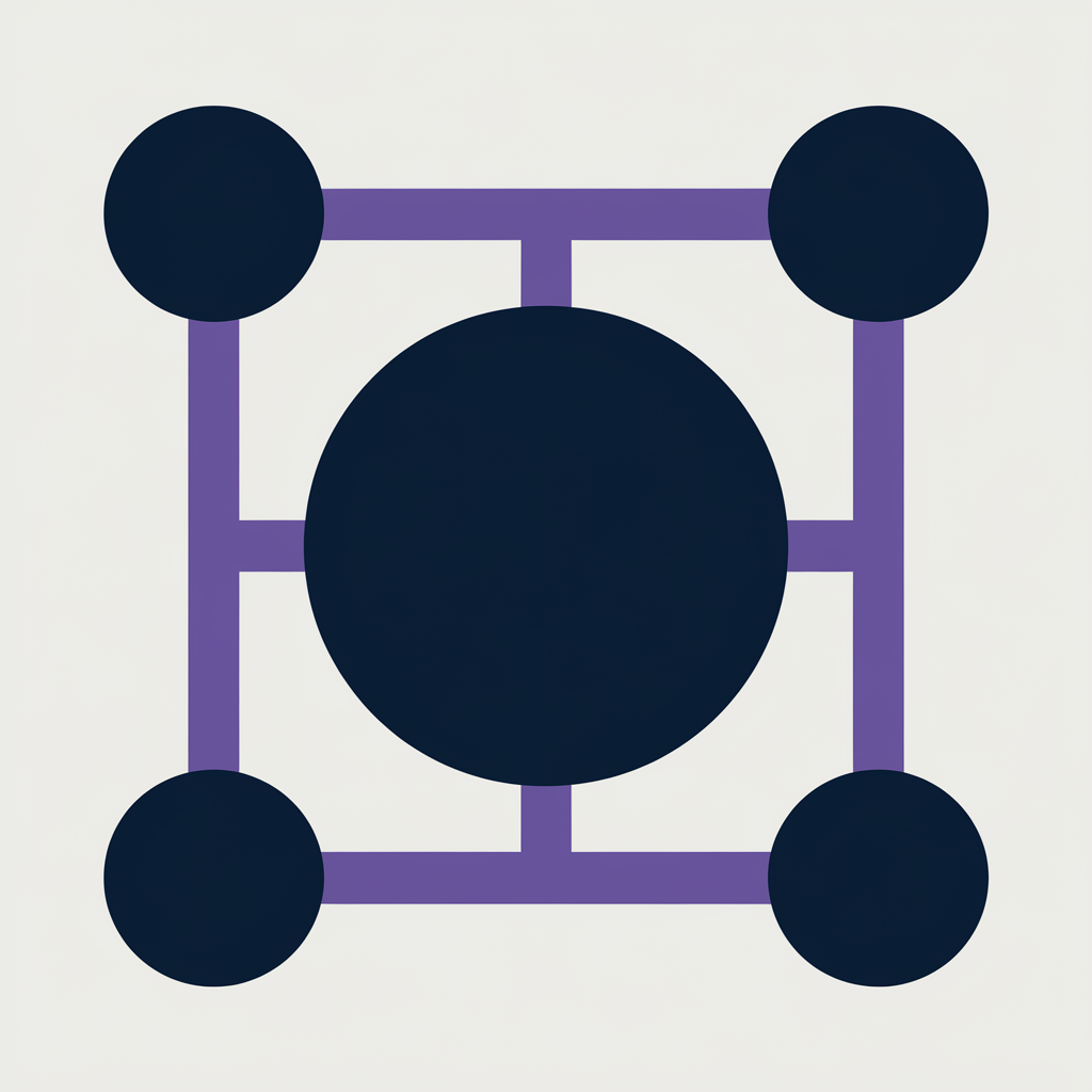 Illustration: a purple speaker figure at a podium on a conference stage with spotlight shapes overhead, rows of audience seats below, and upward arrows on both sides representing growing visibility