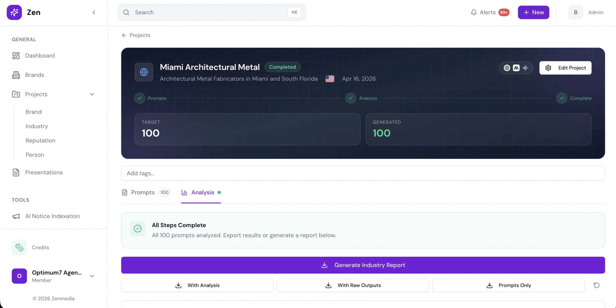 ZAVI AI visibility intelligence platform